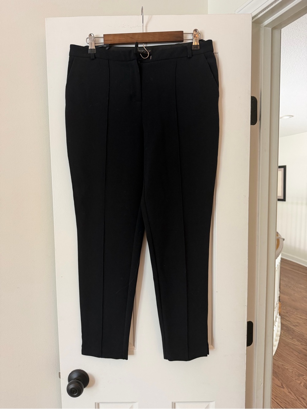 Topshop Black Tailored Dress Pants